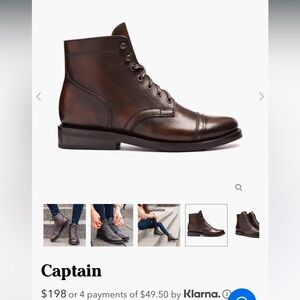 Thursday Captain Boots